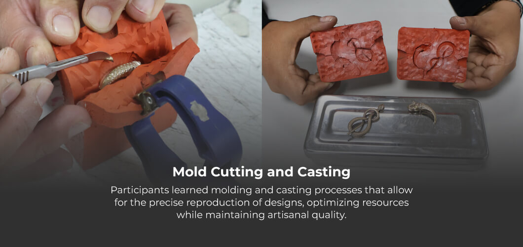 Corte de molde y casting