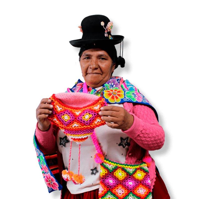 Artesana Flora Vilca Alvarez